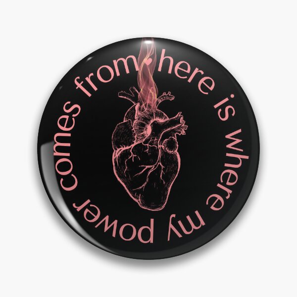 Item preview, Pastel Peach Anatomical Heart Power Sticker designed and sold by MagicWolfStar.