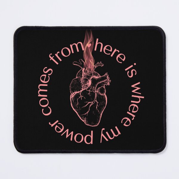 Item preview, Pastel Peach Anatomical Heart Power Sticker designed and sold by MagicWolfStar.