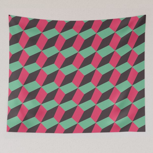 Item preview, Beautiful Patterns - Cubisimo - Optical Illusion designed and sold by Boogosh.