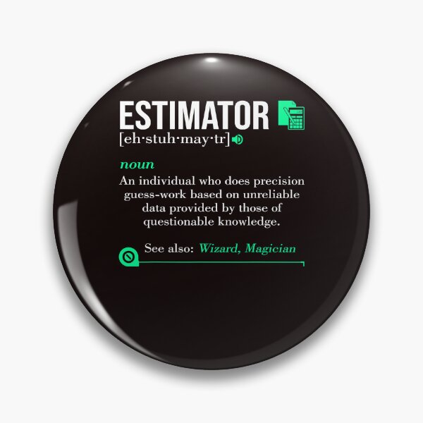 Item preview, Estimator Estimating Calculations Jobs   designed and sold by lhkmmo44.