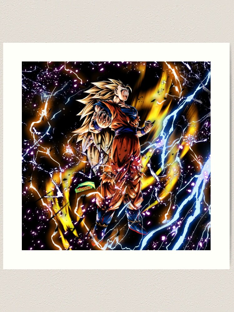 GOKU SSJ3 Art Print for Sale by TavPictures