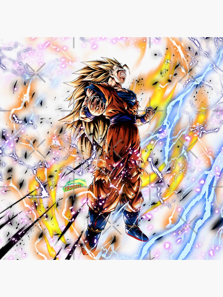 Sticker Mural Dragon Ball Z Goku SSJ 3