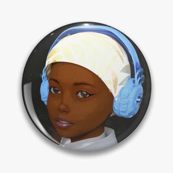 Item preview, Pearl with the Blue Headphones designed and sold by Noirdahl13.