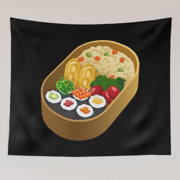 Item preview,  Japanese Bento Box Meal 3 designed and sold by Alicia Chee.