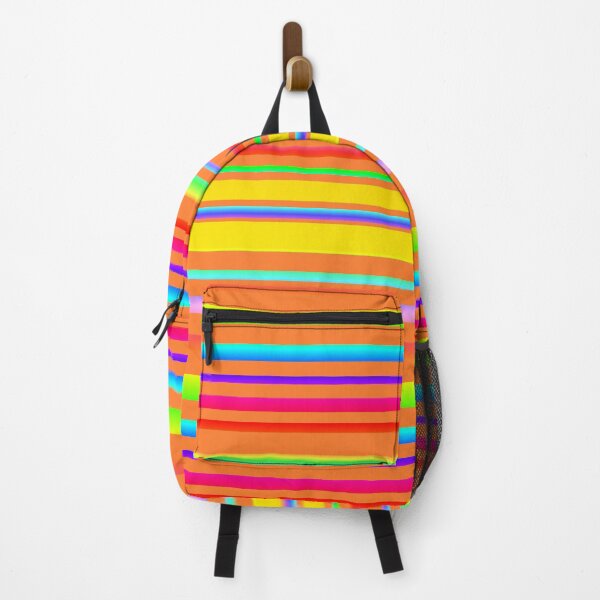 Item preview, Orange multicolor pattern | orange line pattern designed and sold by lausn.