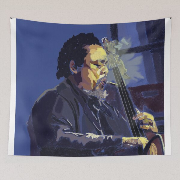Item preview, Charles Mingus Illustration designed and sold by deansbomb.