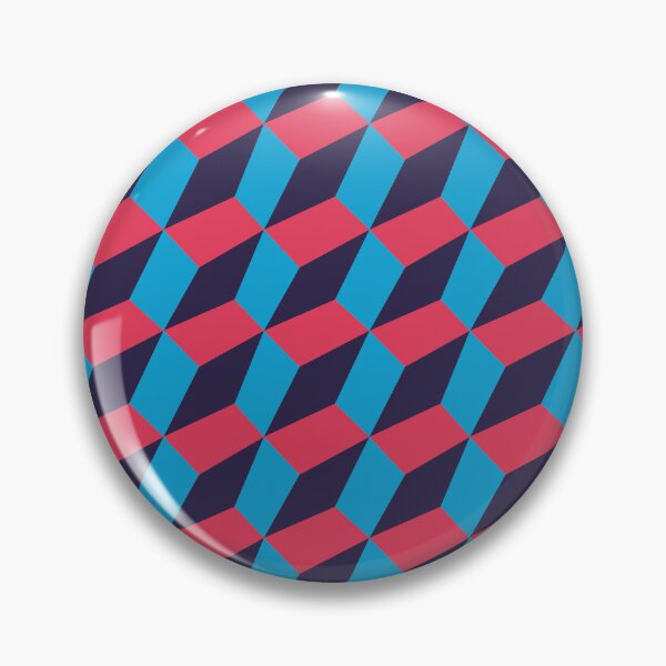 Item preview, Beautiful Patterns - Cubisimo - Optical Illusion designed and sold by Boogosh.