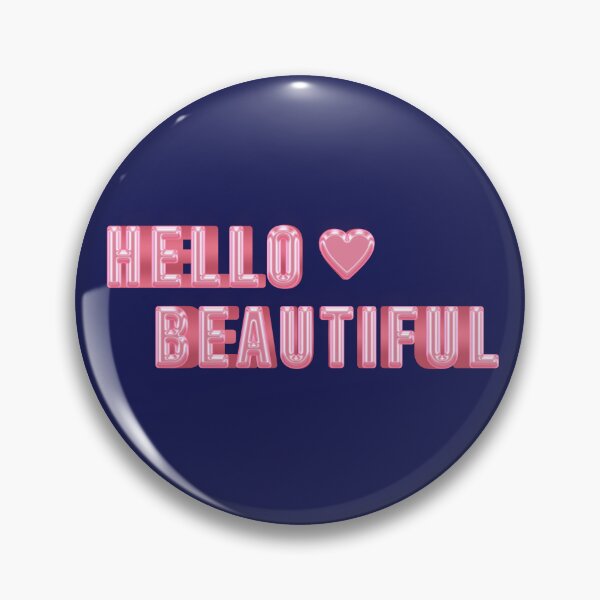 Item preview, Hello Beautiful 2 - Quote in Sans Serif Calligraphy Typography  designed and sold by Cawaiico.