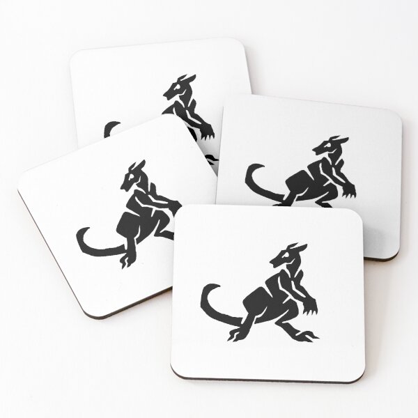 Item preview, Black Kangaroo Emblem designed and sold by Nealoc.