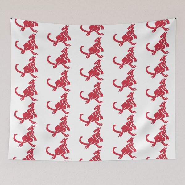 Item preview, Red Kangaroo Emblem designed and sold by Nealoc.