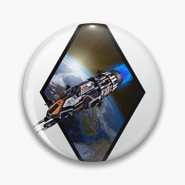 Item preview, Rocinante - Flying from Earth - White - Sci-Fi designed and sold by Fenay Designs.