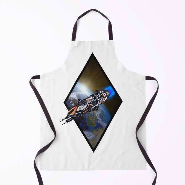 Item preview, Rocinante - Flying from Earth - White - Sci-Fi designed and sold by Fenay Designs.