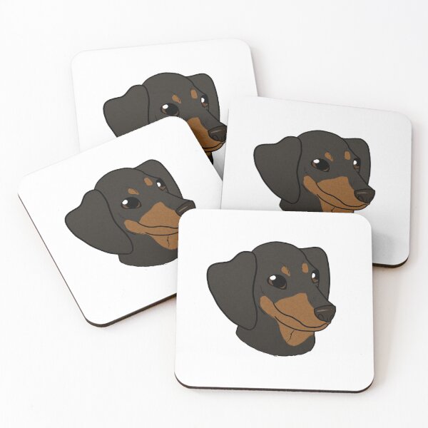 Item preview, Black and Brown Weiner Dog designed and sold by AlwaysRonnie.