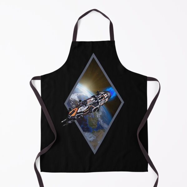 Item preview, Rocinante - Flying from Earth - White - Sci-Fi designed and sold by Fenay Designs.