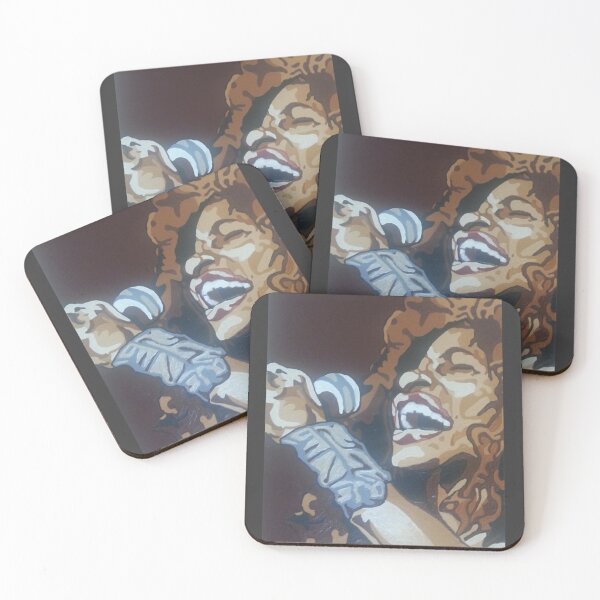 Item preview, ArtWork Rufus  Retro 80s Style Funk  Music Band Chaka  Best Selling Songwriter Khan designed and sold by EmiliafNegri.