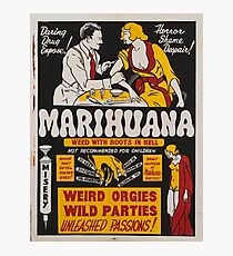 Marihuana Photographic Print