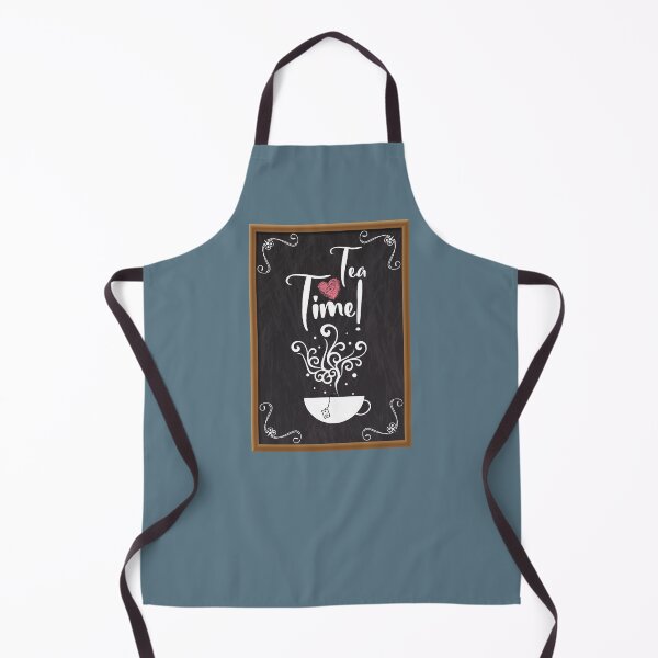 Item preview, Tea Time Framed in Cafe Chalkboard  designed and sold by Jennykies.