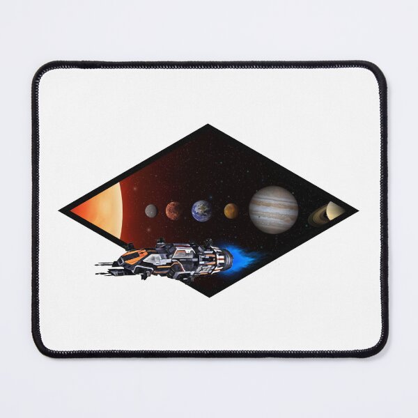 Item preview, Rocinante - Sistema Solar - Blanco - Ciencia Ficción designed and sold by Fenay Designs.
