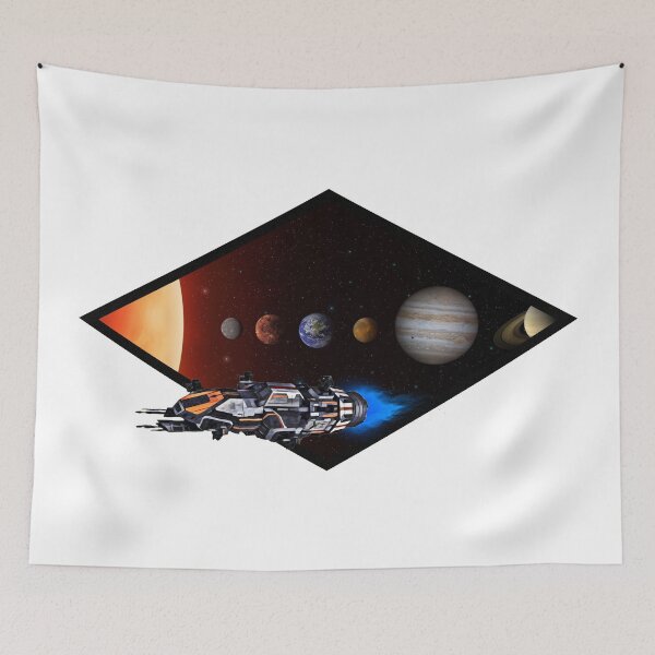 Item preview, Rocinante - Solar System - White - Sci-Fi designed and sold by Fenay Designs.