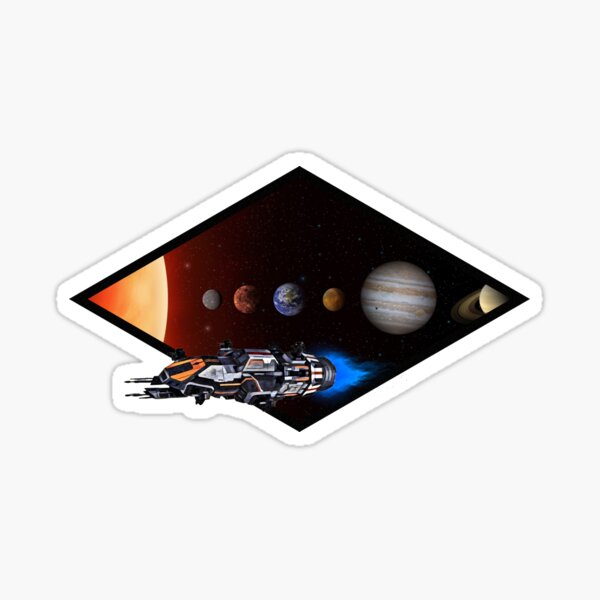 Item preview, Rocinante - Solar System - White - Sci-Fi designed and sold by Fenay Designs.
