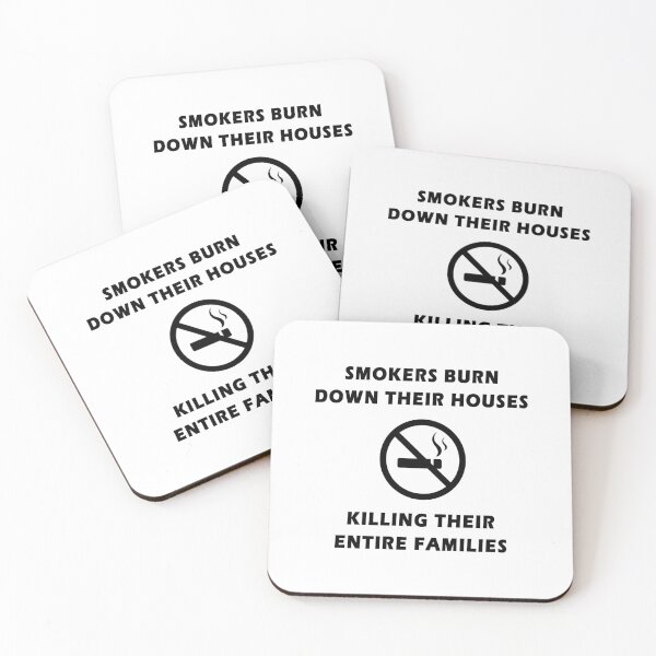 Item preview, smokers burn down their houses killing their entire families designed and sold by RYUK20.