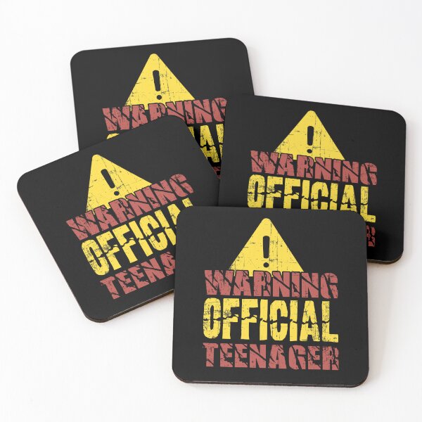 Item preview, Warning official teenager  designed and sold by klimov0101.