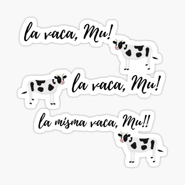 Item preview, La Vaca Mu La Misma Vaca Mu designed and sold by Ashley0016.