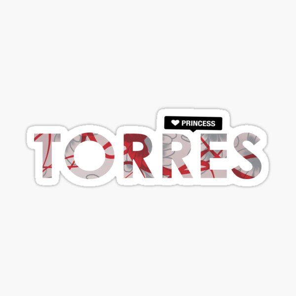 Nombre del casquillo de Scrub Torres Pegatina