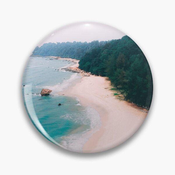 Item preview, Peaceful Sandy Beach designed and sold by Taceo10.