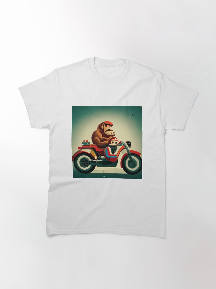 Donkey Kong & Mario bikers Classic T-Shirt by The-Diamond-Art