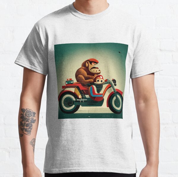 Donkey Kong & Mario bikers Classic T-Shirt by The-Diamond-Art