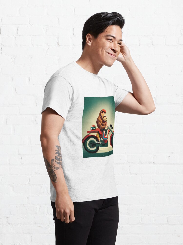 Donkey Kong & Mario bikers Classic T-Shirt by The-Diamond-Art