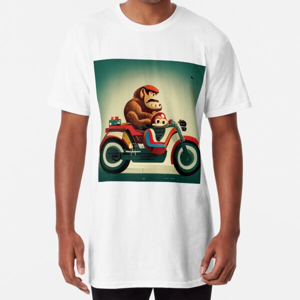 Donkey Kong & Mario bikers Art Board Print by The-Diamond-Art