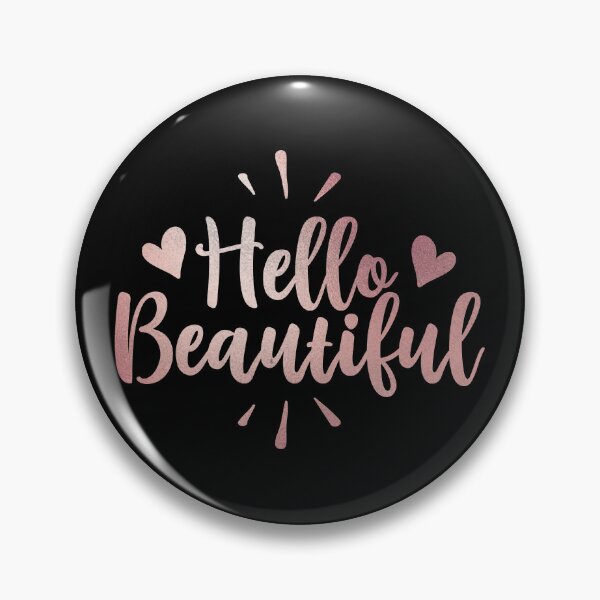 Item preview, Hello Beautiful 3 - Quote in Script Calligraphy Typography  designed and sold by Cawaiico.