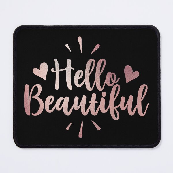 Item preview, Hello Beautiful 3 - Quote in Script Calligraphy Typography  designed and sold by Cawaiico.