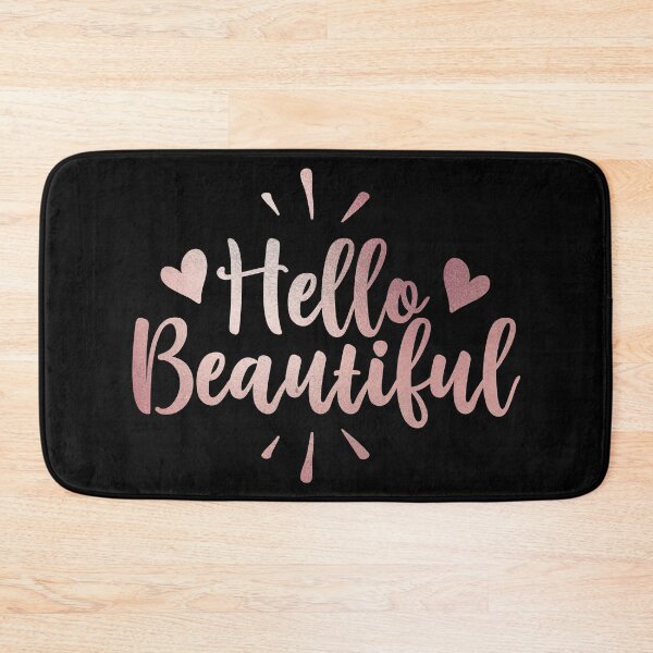 Item preview, Hello Beautiful 3 - Quote in Script Calligraphy Typography  designed and sold by Cawaiico.
