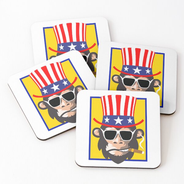 Item preview, Monkey with Cigar designed and sold by AMERICANCHEEZ.