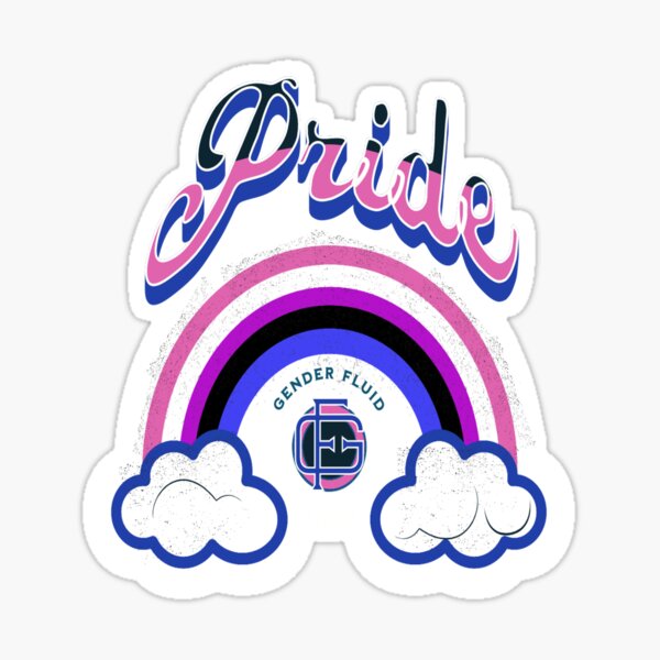 Genderfluid Pride Sticker For Sale By Rockopolys Redbubble 4088