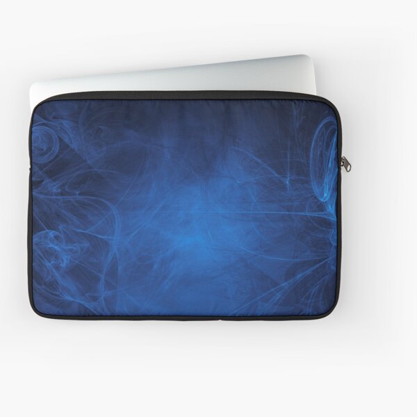 blue alien space dreams composite abstract background Laptop Sleeve