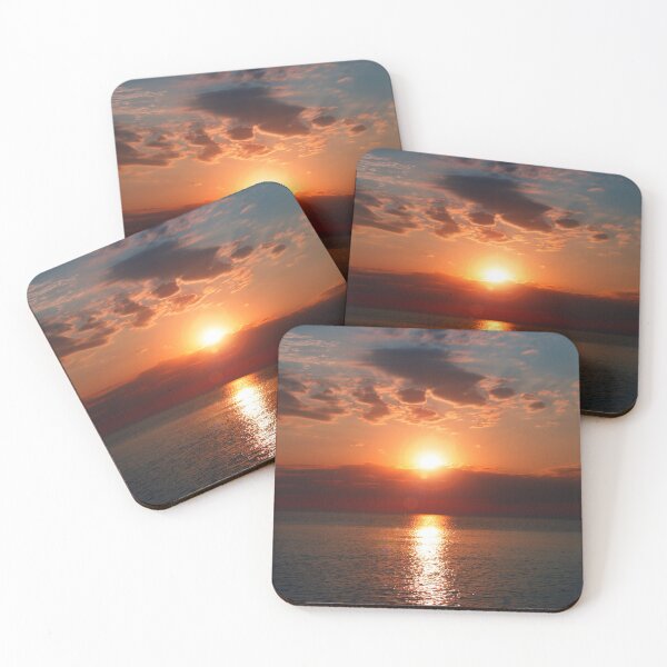 Item preview, Brilliant Sunset Over The Ocean designed and sold by Taceo10.