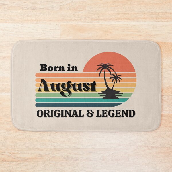 Item preview, Born in August ORIGINAL & LEGEND designed and sold by akaiawa.