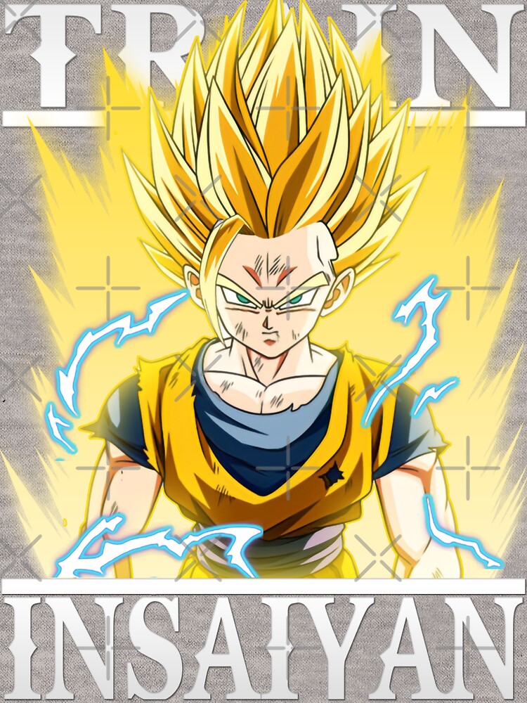 Train Insaiyan Super Saiyan 2 Goku DB/DBZ/DBGT/DBS  Sticker for