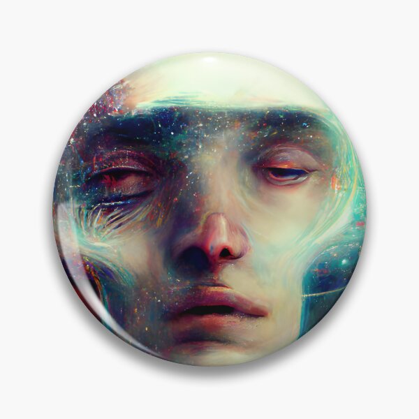 Item preview, Transcendent Consciousness Abstract Portrait designed and sold by MythicPrompts.