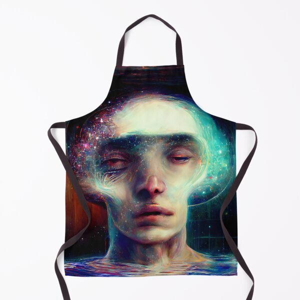 Item preview, Transcendent Consciousness Abstract Portrait designed and sold by MythicPrompts.