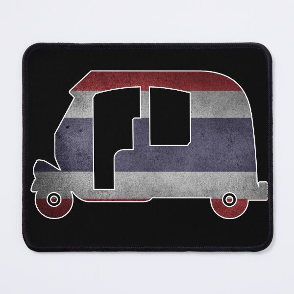 Item preview, Nice holidays design of a tuk tuk with the thai flag. designed and sold by NobelFashion.