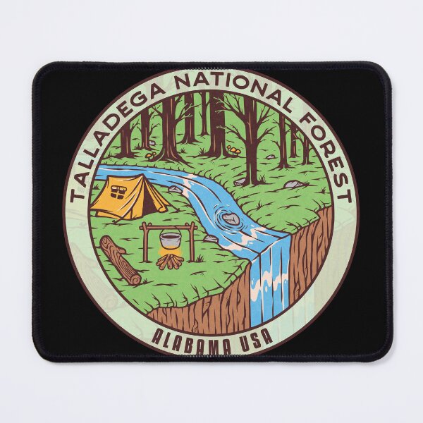 Item preview, Talladega National Forest River Camp designed and sold by JordanHolmes.
