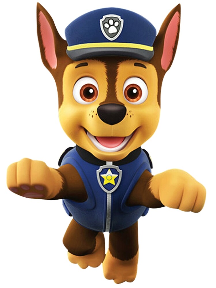 paw patrol chase Metal Print for Sale by hnguyen22