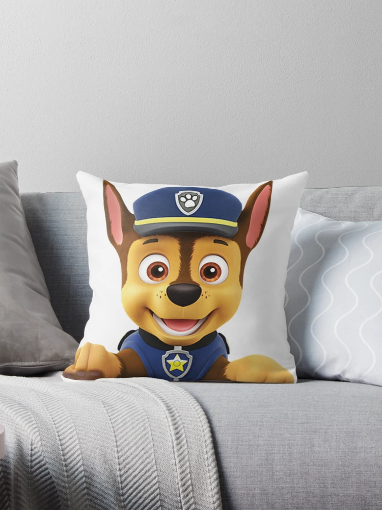 Paw Patrol Chase Pillow for Sale by Miguel Araujo Redbubble