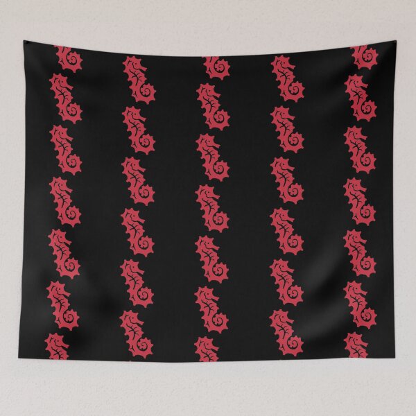 Item preview, Red Seahorse Emblem designed and sold by Nealoc.