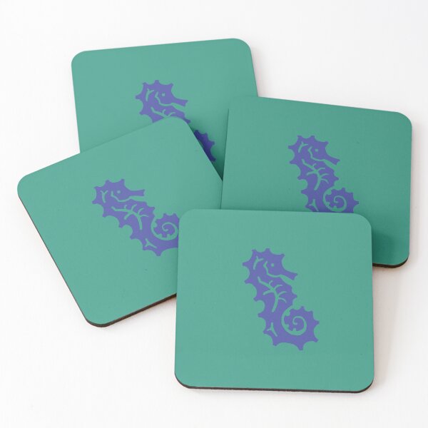 Item preview, Blue Seahorse Emblem designed and sold by Nealoc.